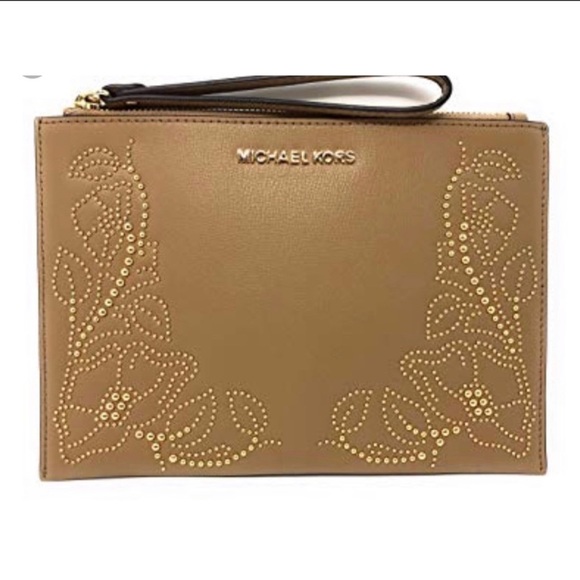 MICHAEL Michael Kors Handbags - Michael Kors Clutch with Wristlet option